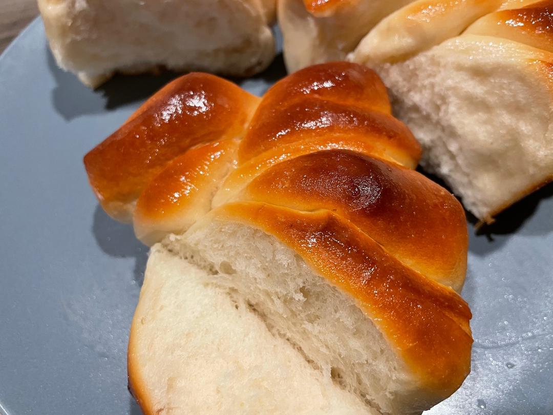 纯奶手撕吐司的做法 步骤1