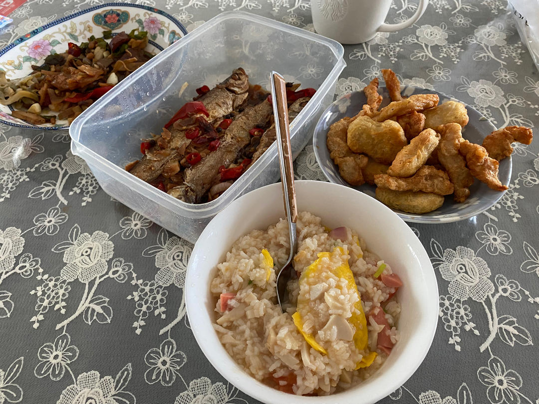 番茄鸡蛋低脂无米烫饭