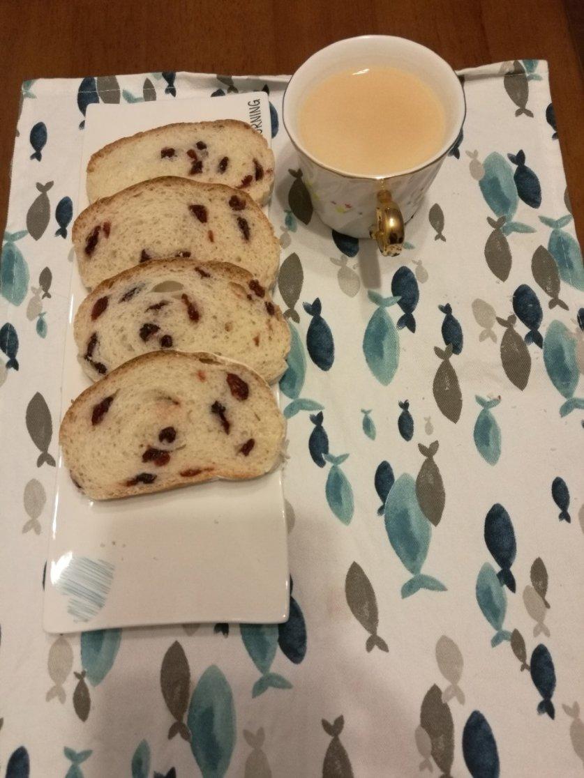 蔓越莓核桃软欧（轻松一次发酵）