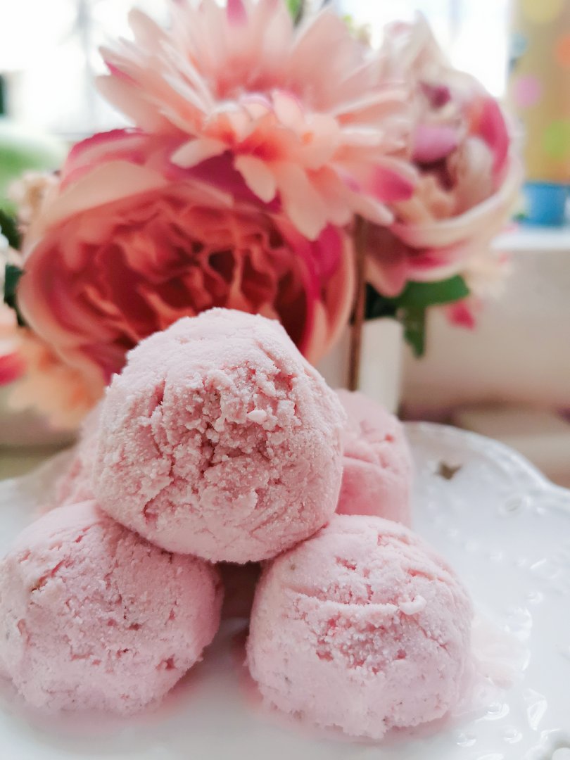 【菓子学校】草莓牛奶冰淇淋