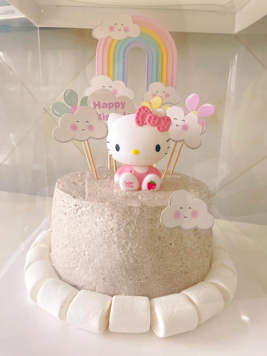 6寸奥利奥海盐奶油蛋糕