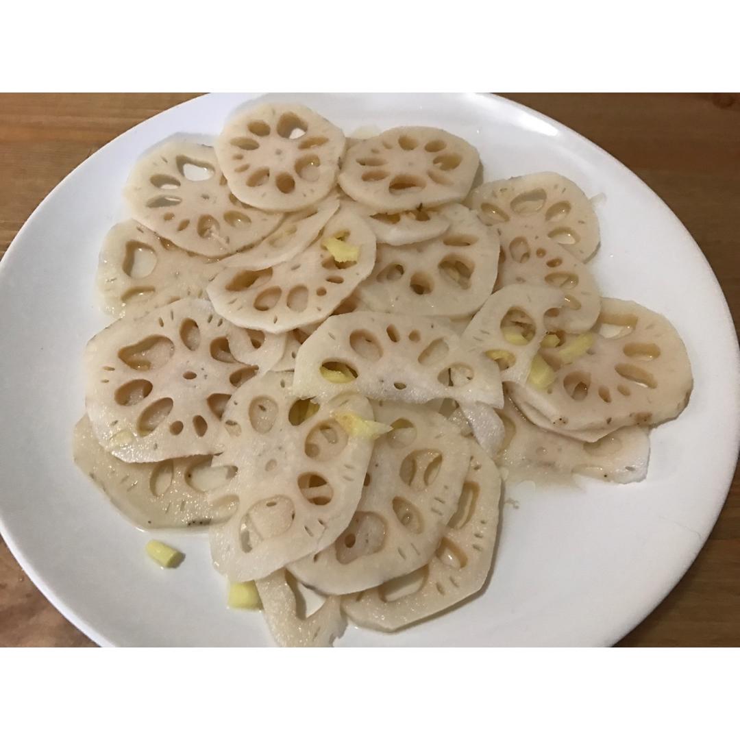 炝拌莲菜