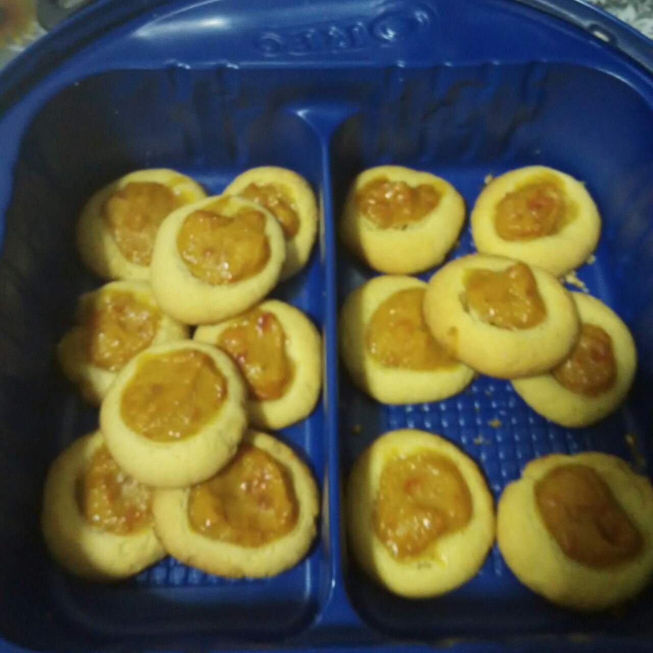 特浓奶香果酱酥饼