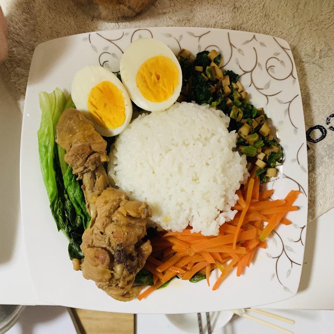酱油鸡腿饭,孩子能吃一盘的全部作品