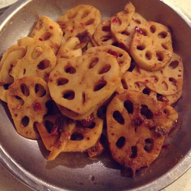 老干妈孜然莲藕