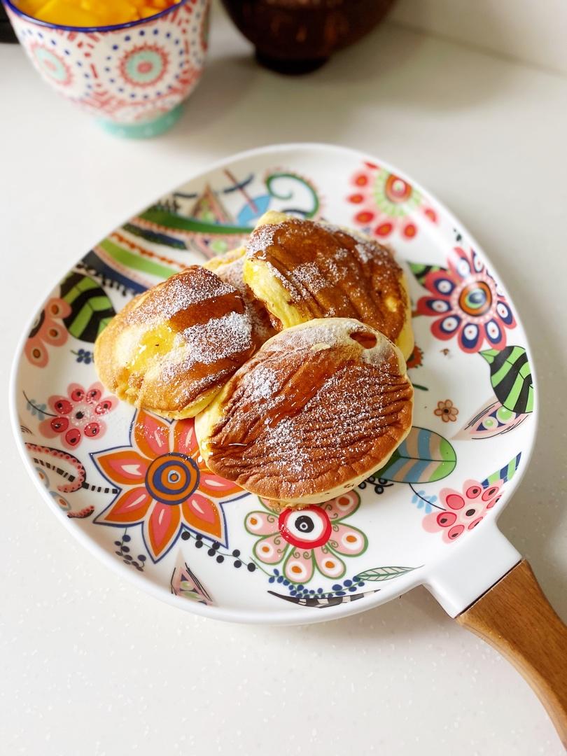 （视频）舒芙蕾松饼、日式松饼