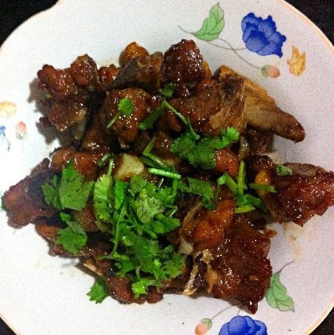 腐乳烧排骨