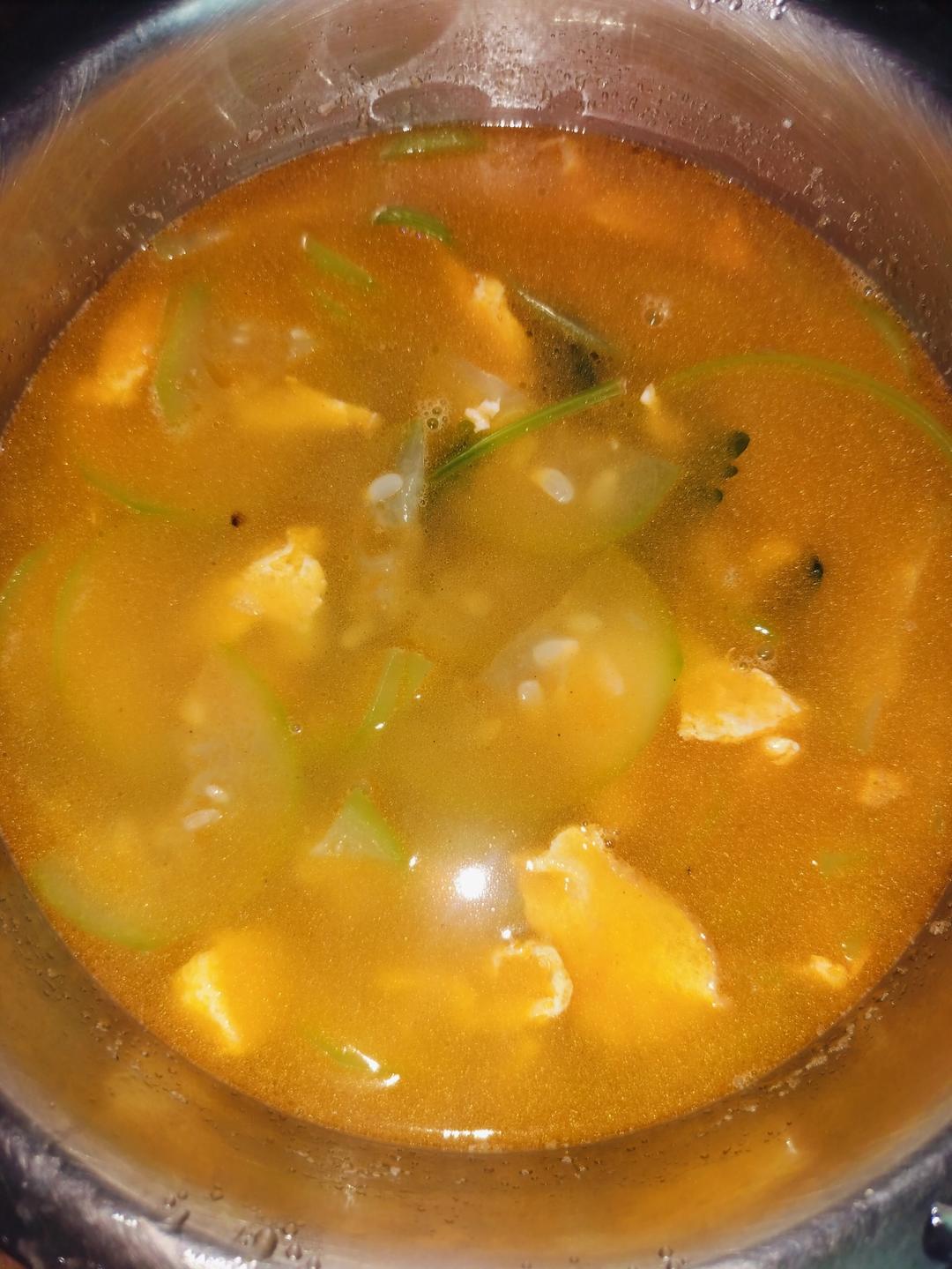 味道鲜美的丝瓜汤