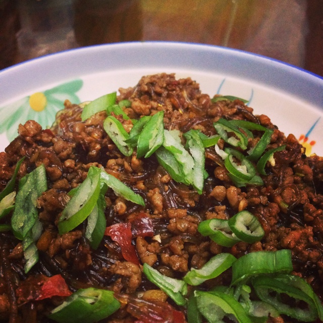 老丁的私房菜－蚂蚁上树