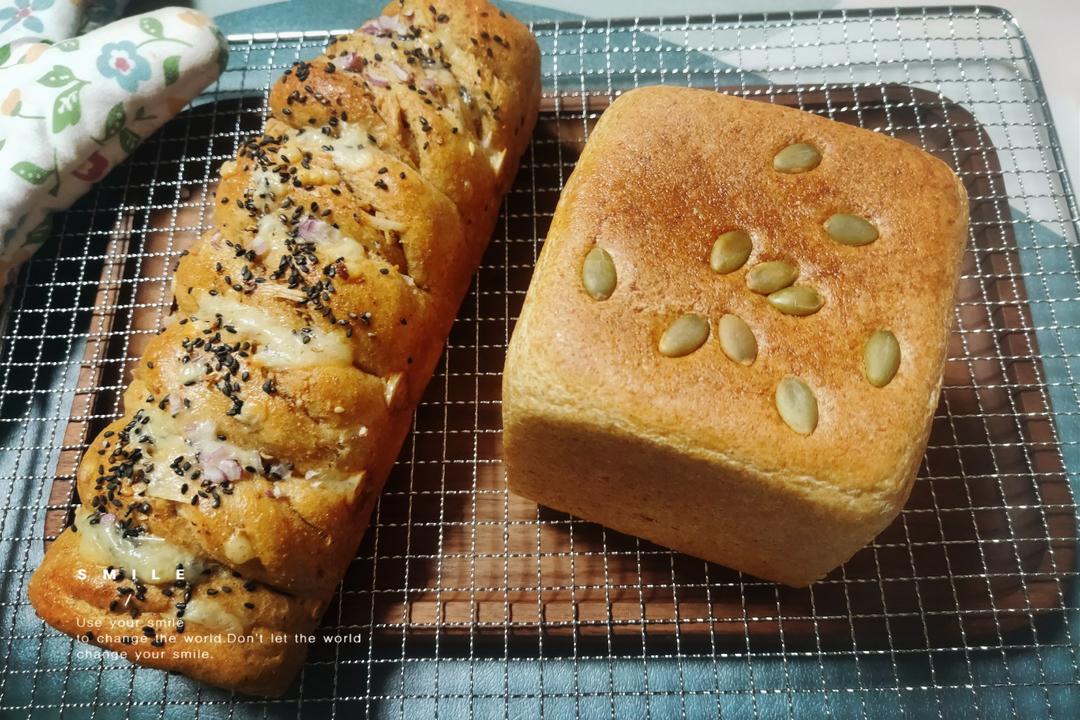 全麦黑麦吐司 100%全麦+10%黑麦