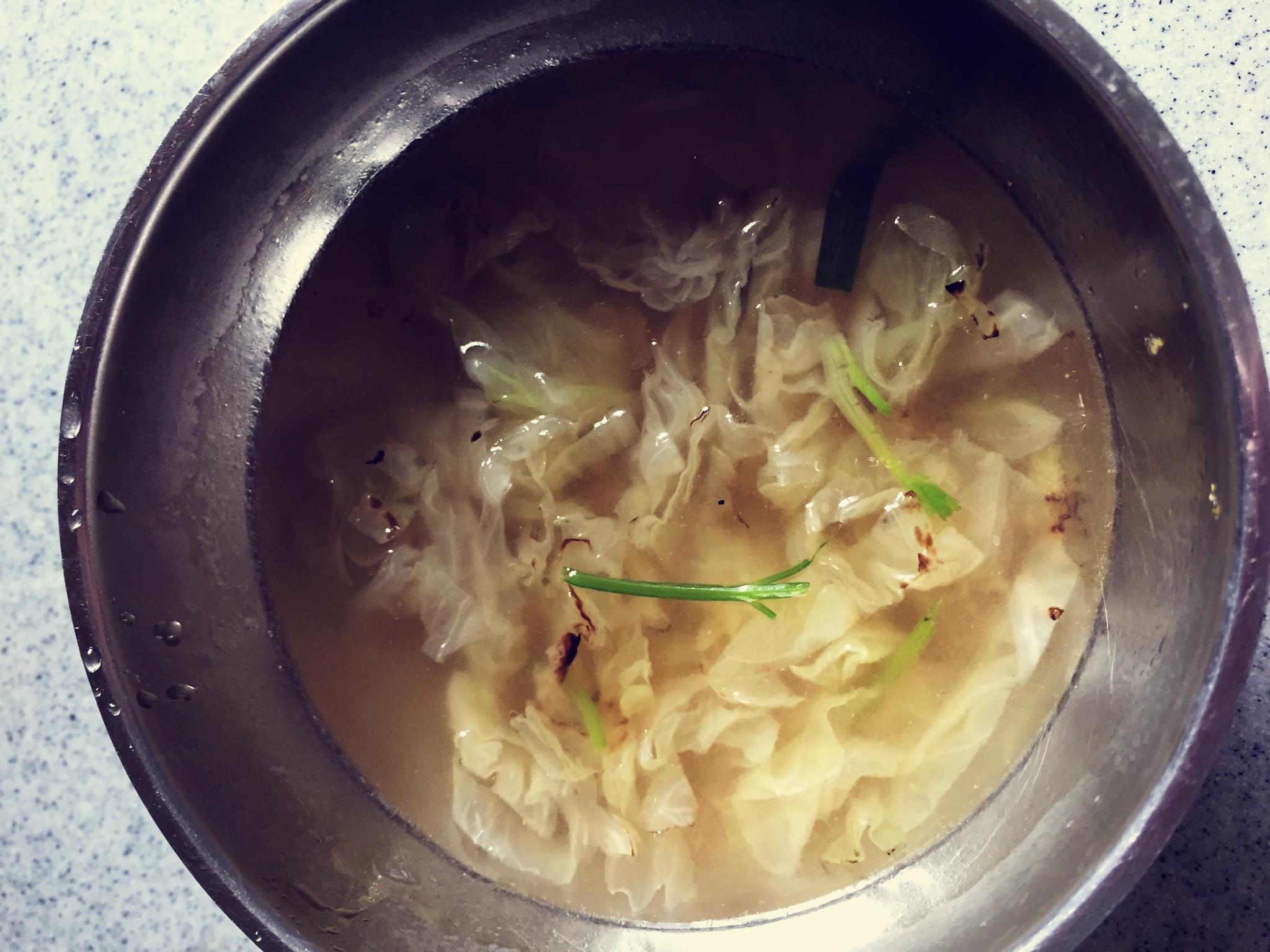 白菜汤的做法 步骤1