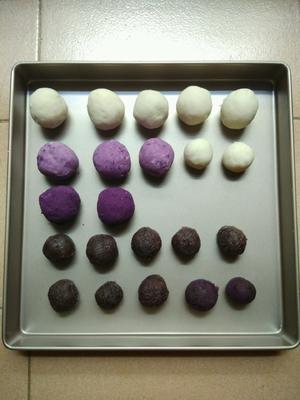 山药紫薯糕的做法 步骤5