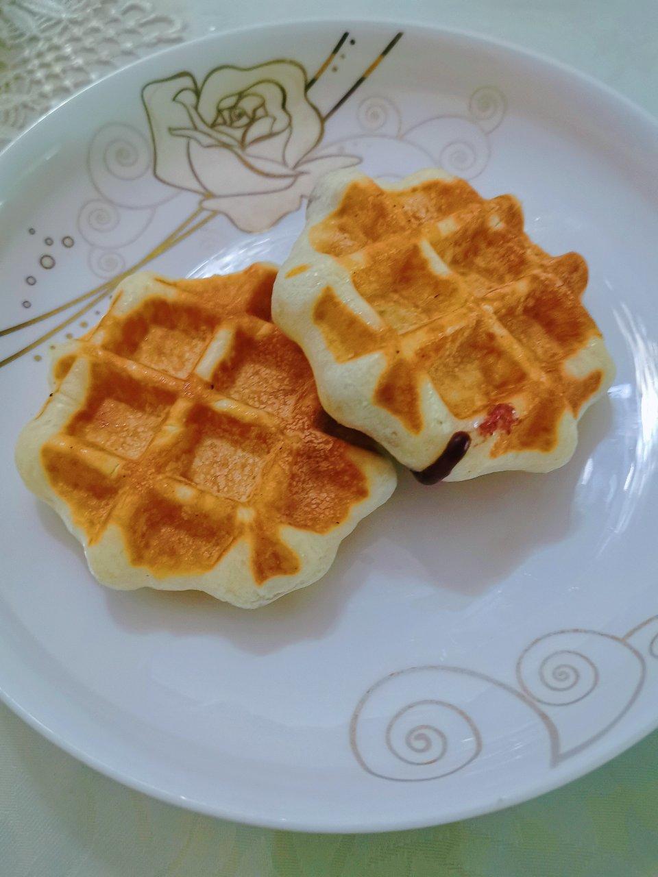 紫米华夫饼