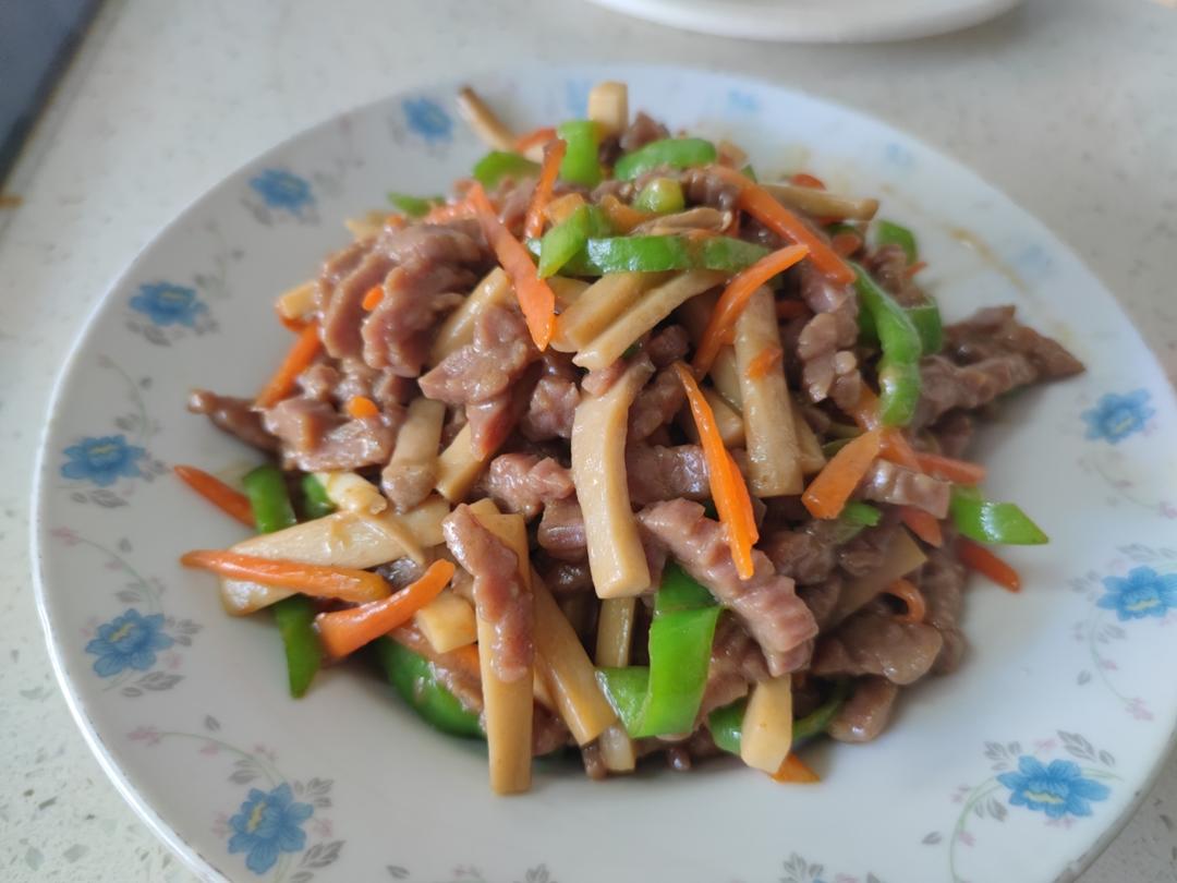 好吃到停不下来的爆炒牛肉丝