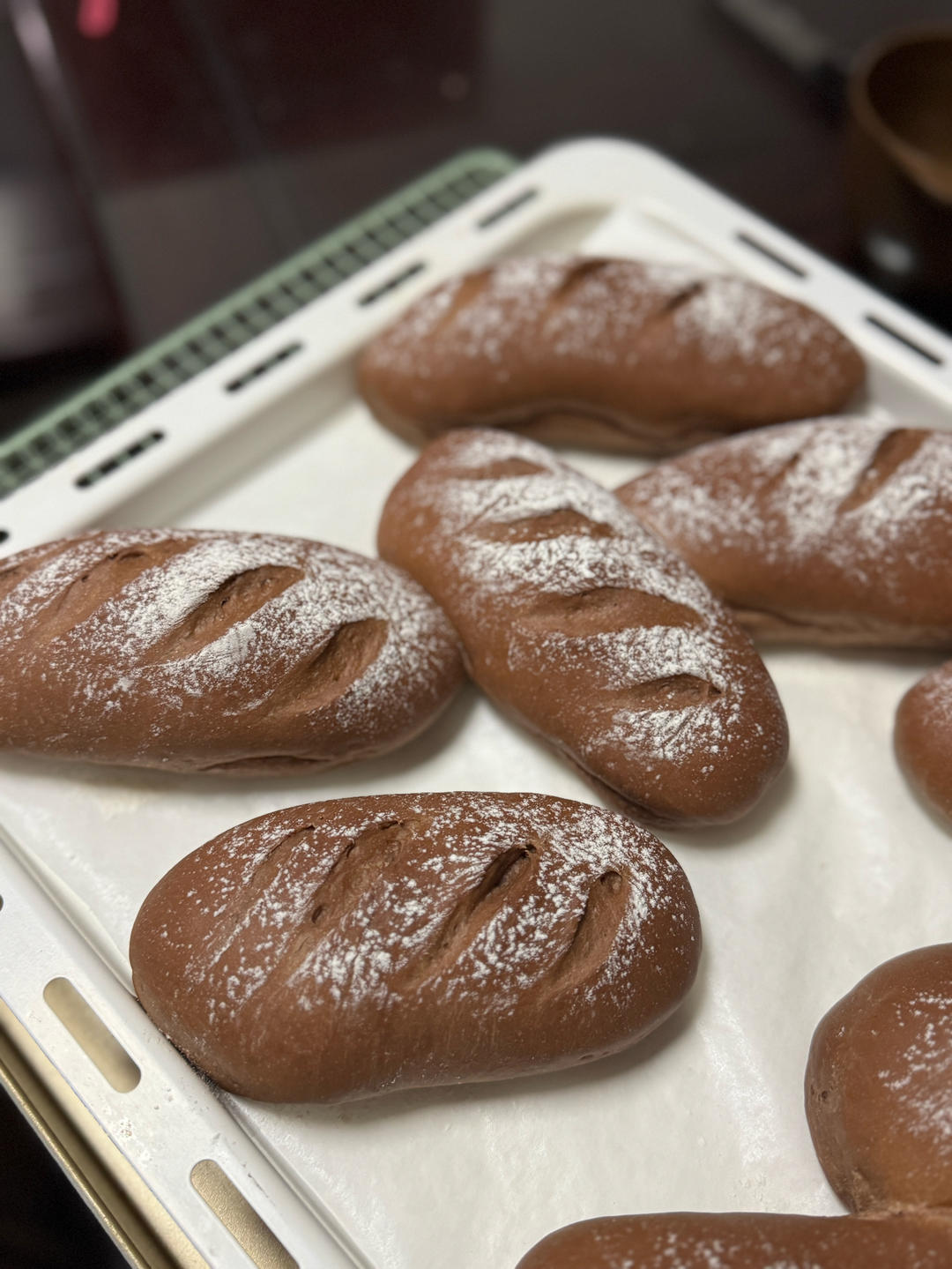 巧克力奶油吐司
