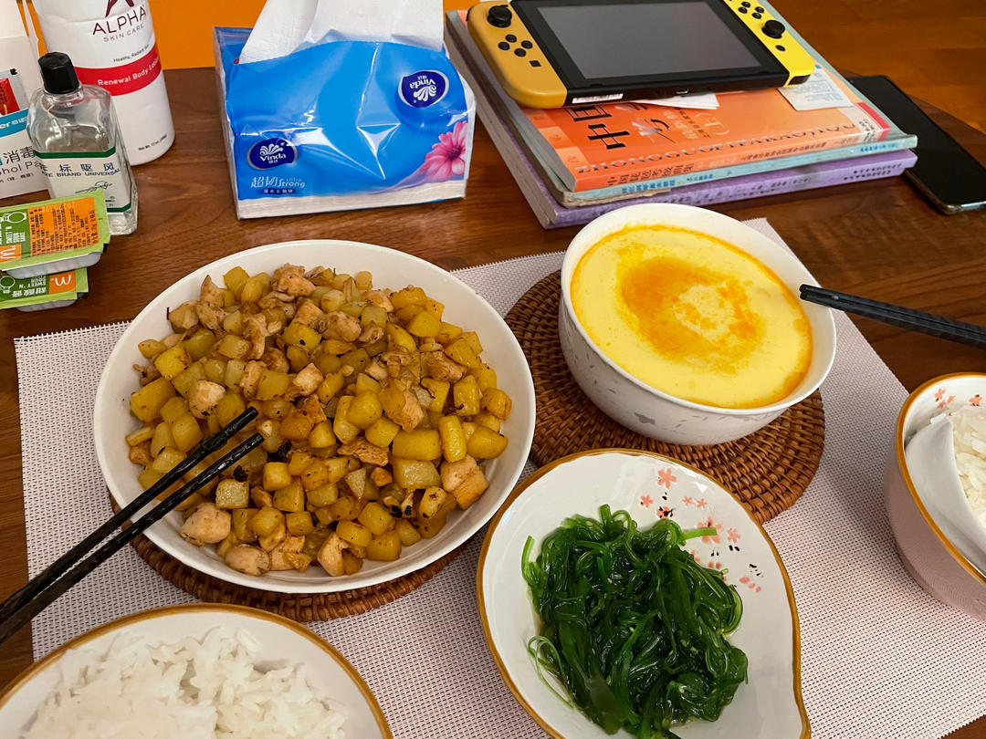 一道怎么做都好吃的干煎土豆鸡丁（红烧，咖喱，椒盐，孜然）