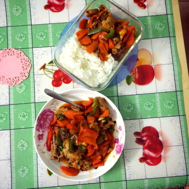 豆瓣酱烧鲜鸡