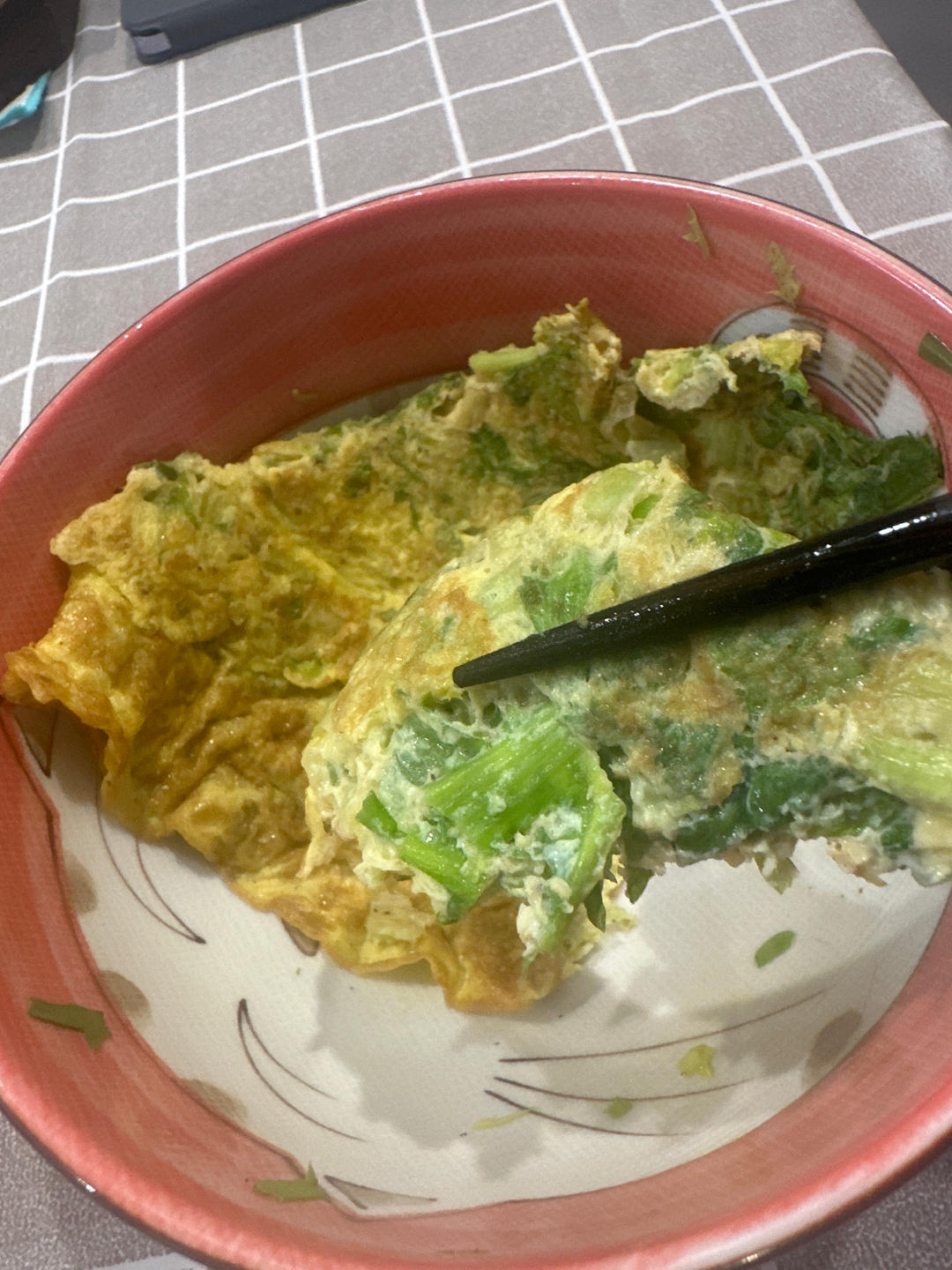 苦菊煎鸡蛋