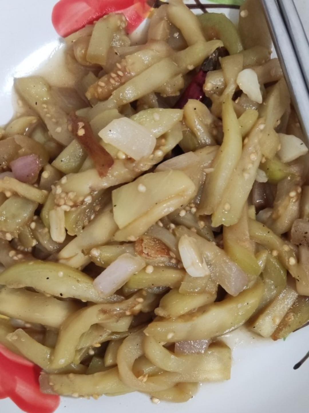 经典茄子🍆的做法！风味茄子丝