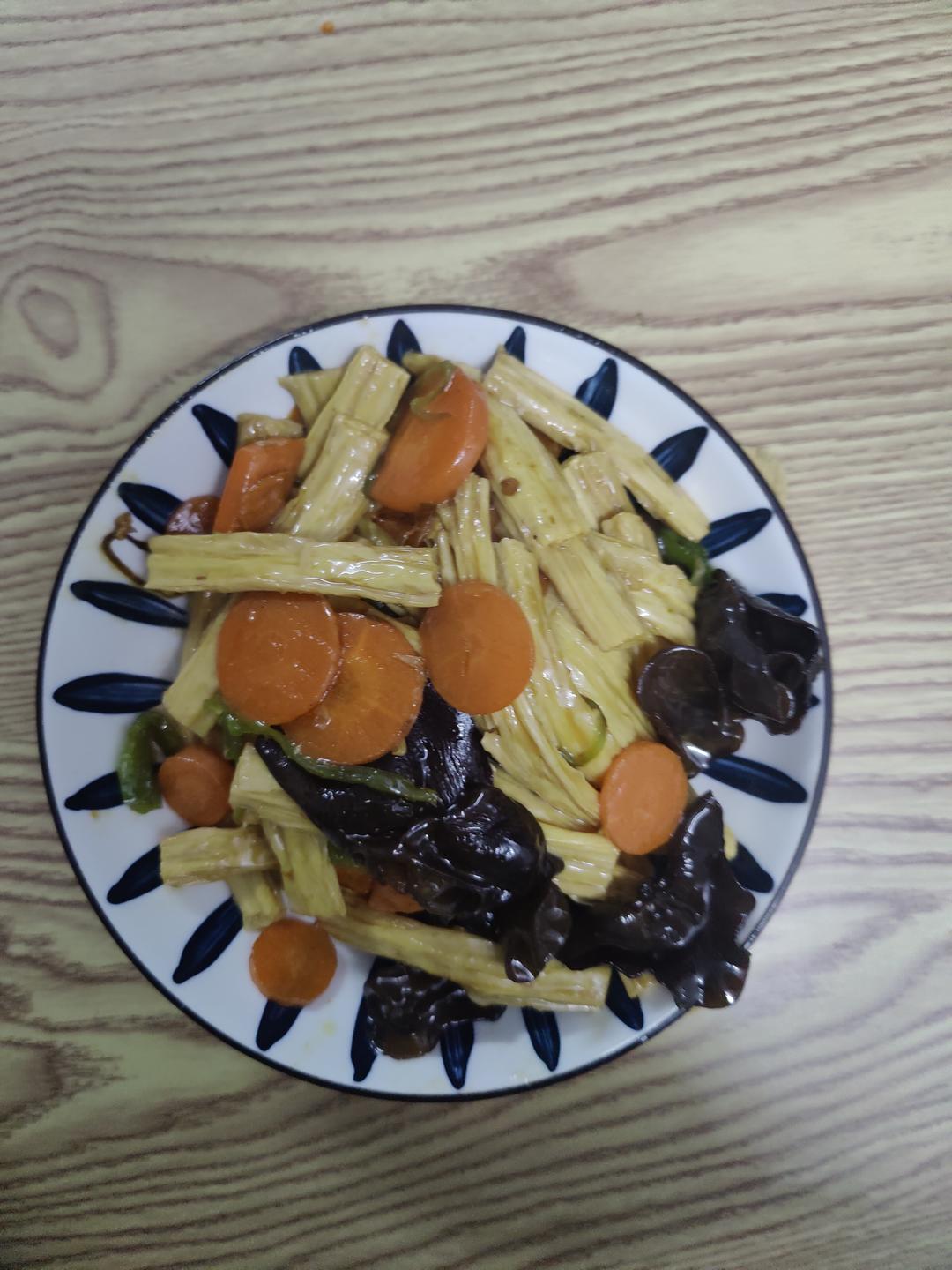 比肉还好吃的烧腐竹