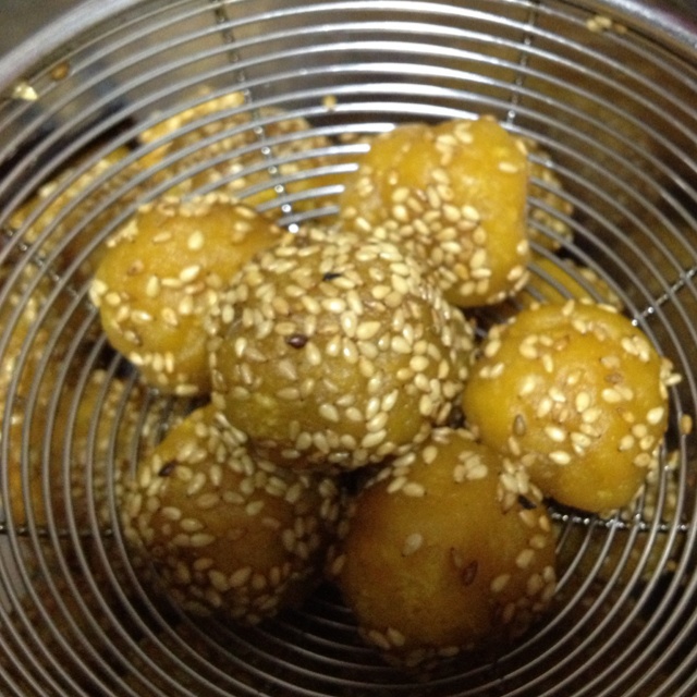 地瓜小麻团