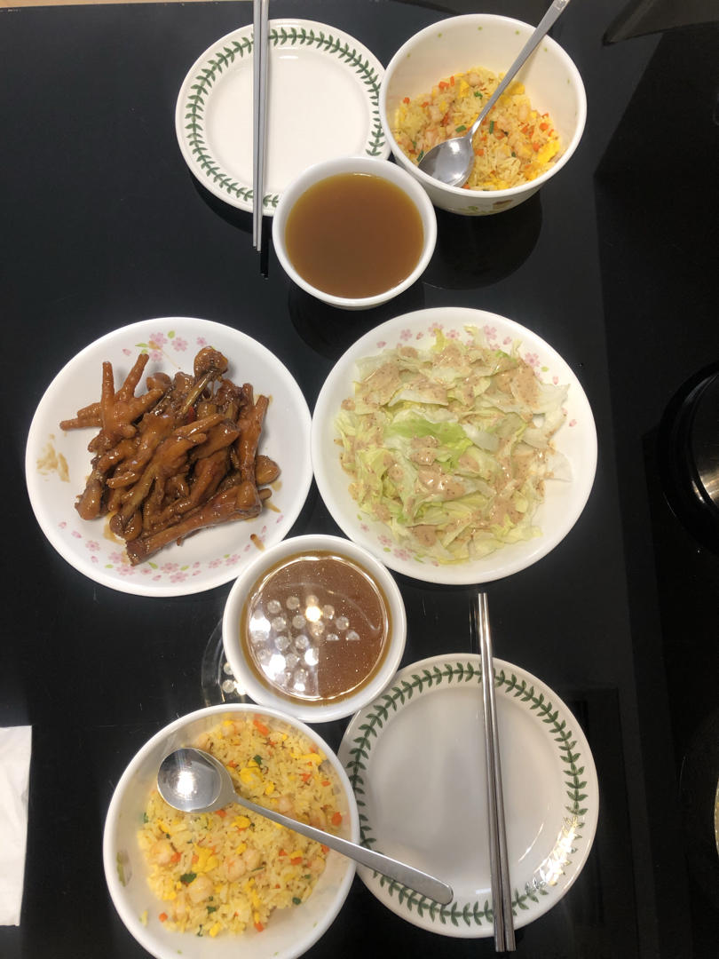 香辣烧鸡爪