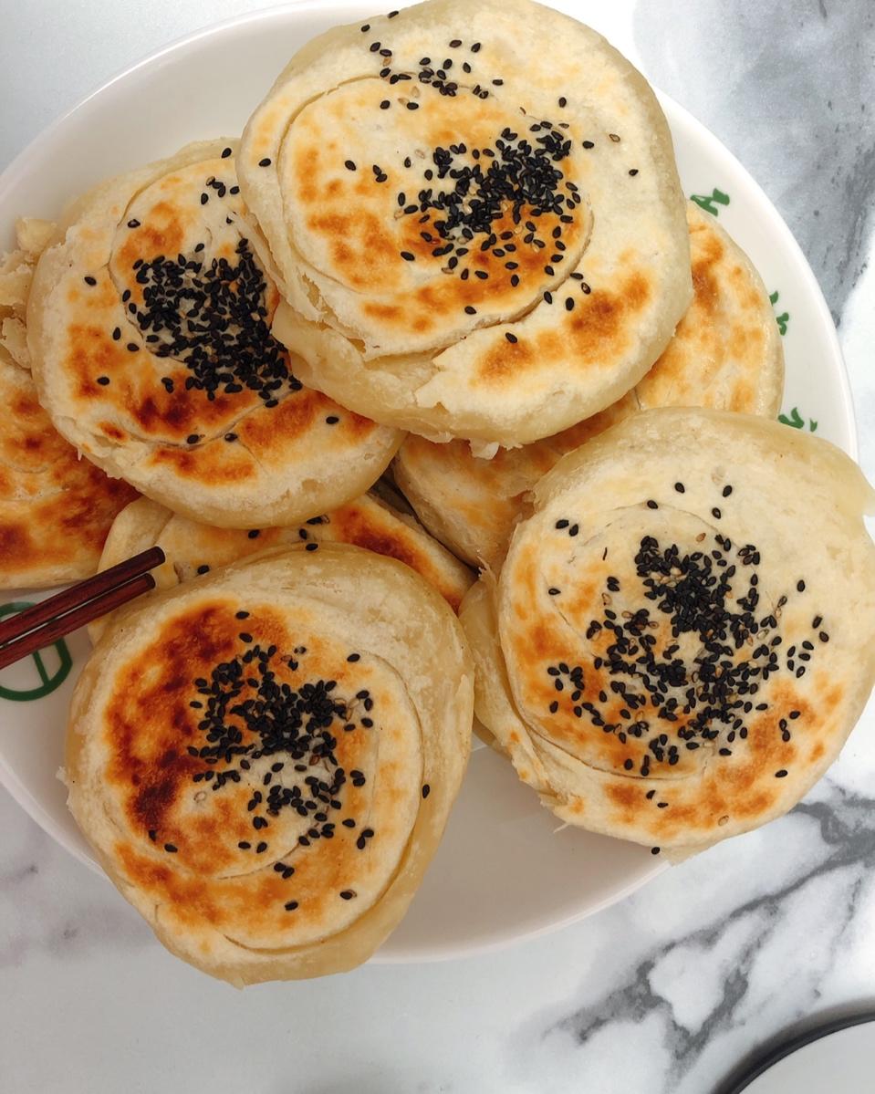 堂妈小厨——五香油酥烧饼