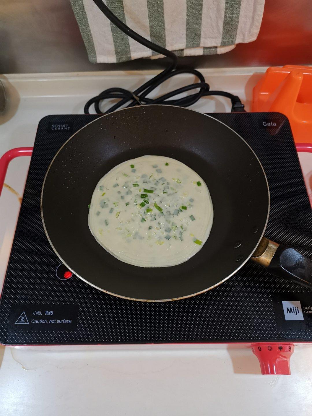 葱油饼（饺子皮版）
