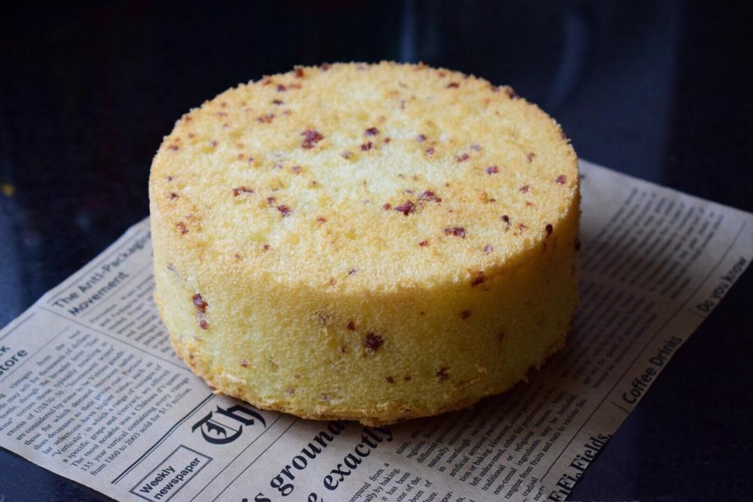 6寸戚风蛋糕（2蛋）