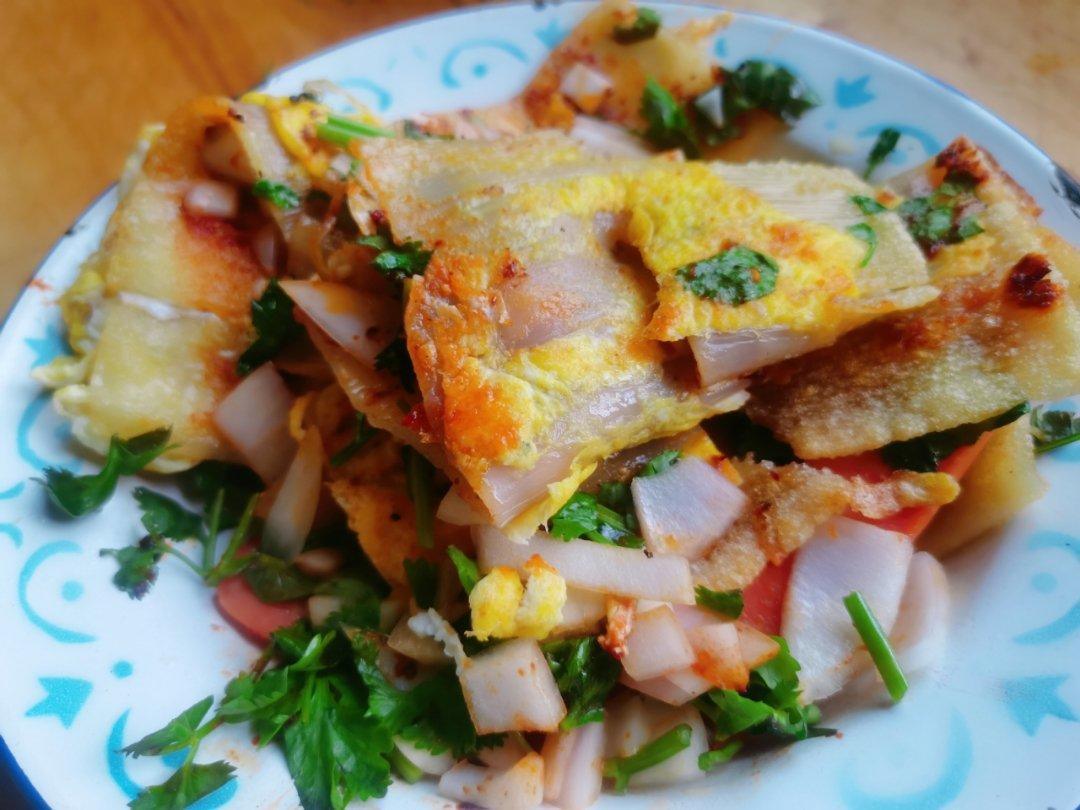 超级美味的东北烤冷面➕自制万能酱料【酱料是关键】