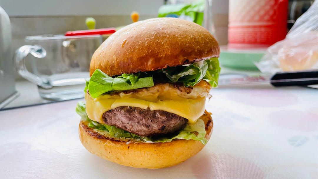 100%成功的汉堡胚