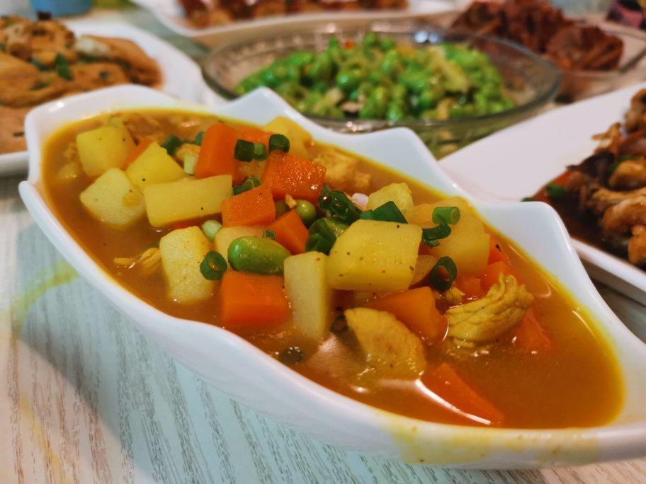 飘香十里咖喱鸡块