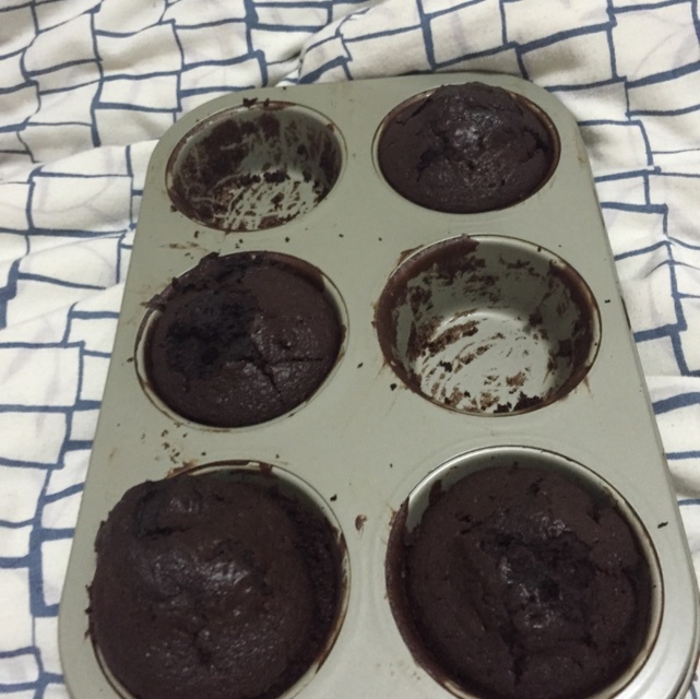 莫尼卡美食厨房：爆浆巧克力蛋糕