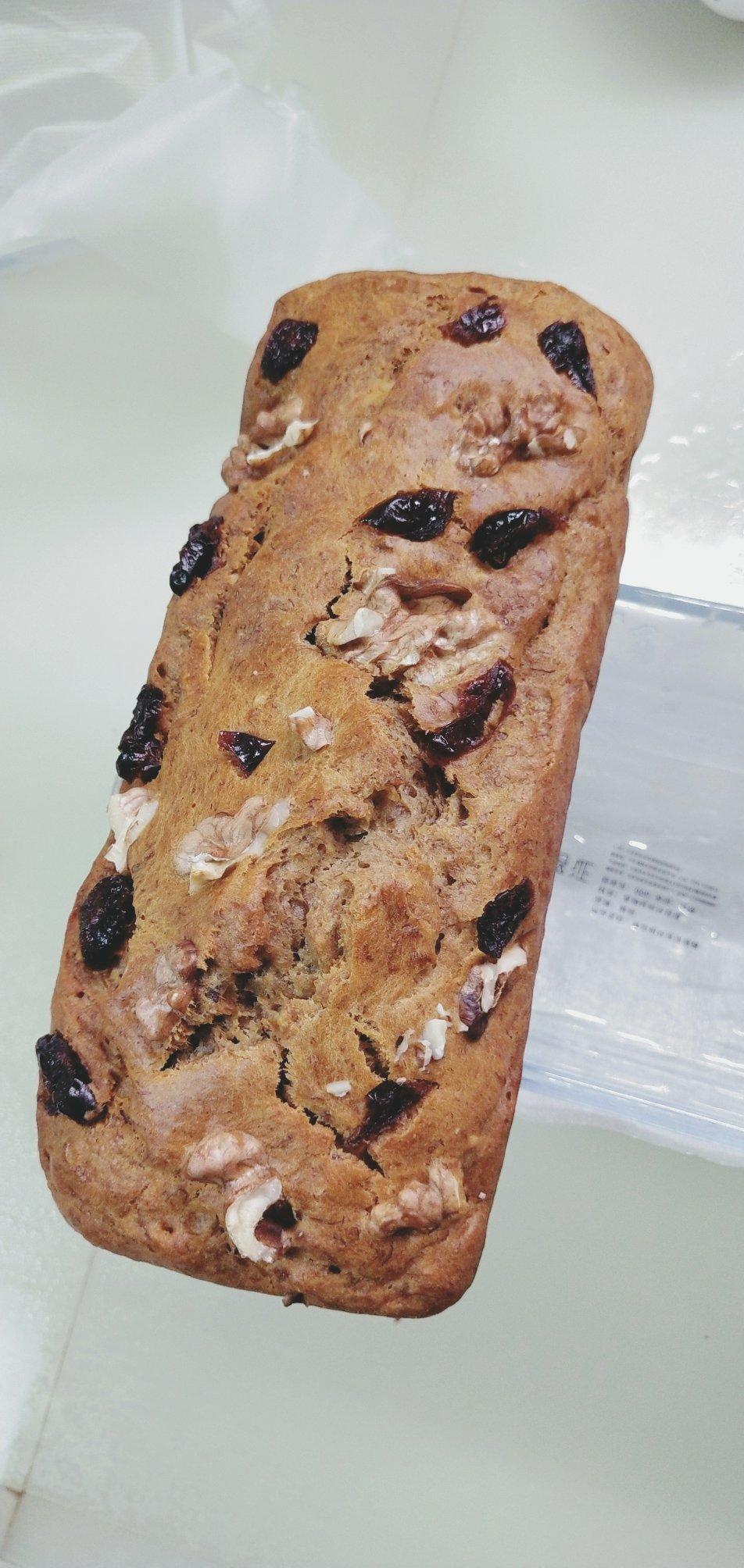 简易版香蕉核桃蛋糕