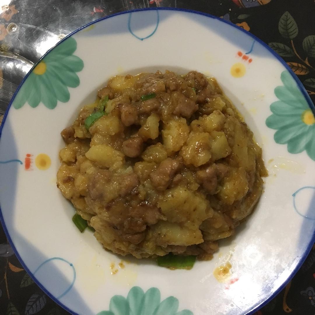 孜然香辣土豆泥