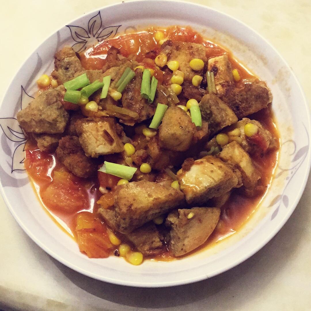 西红柿炒馒头粒