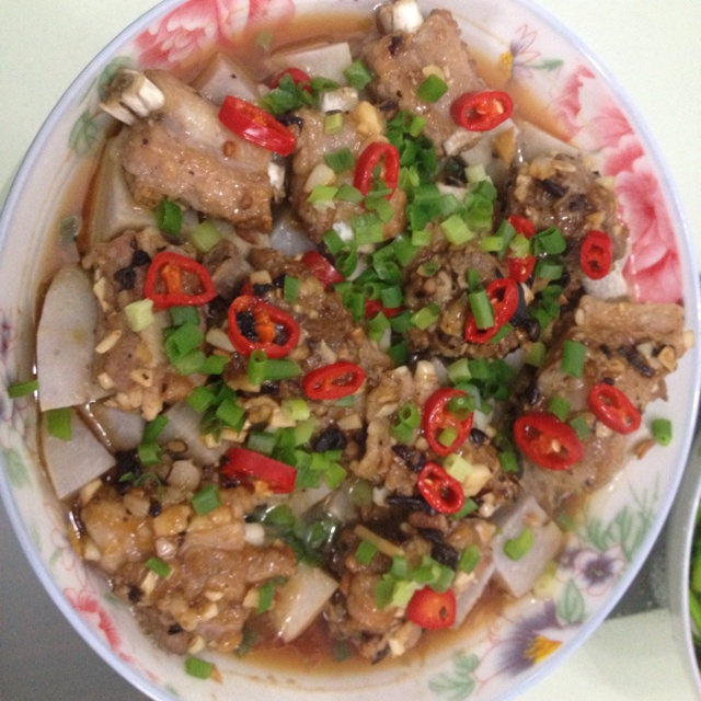 豉椒蒸土豆排骨