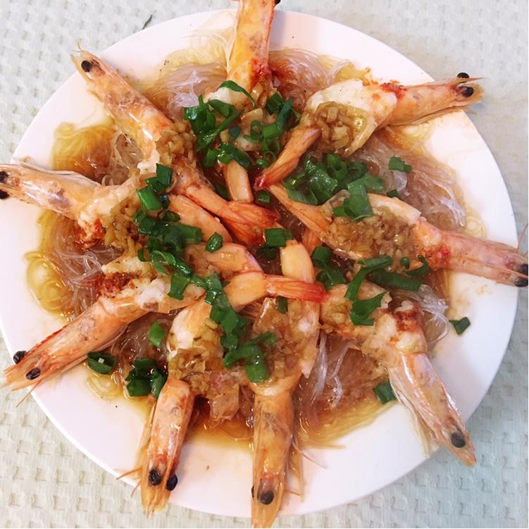 蒜蓉粉丝蒸虾