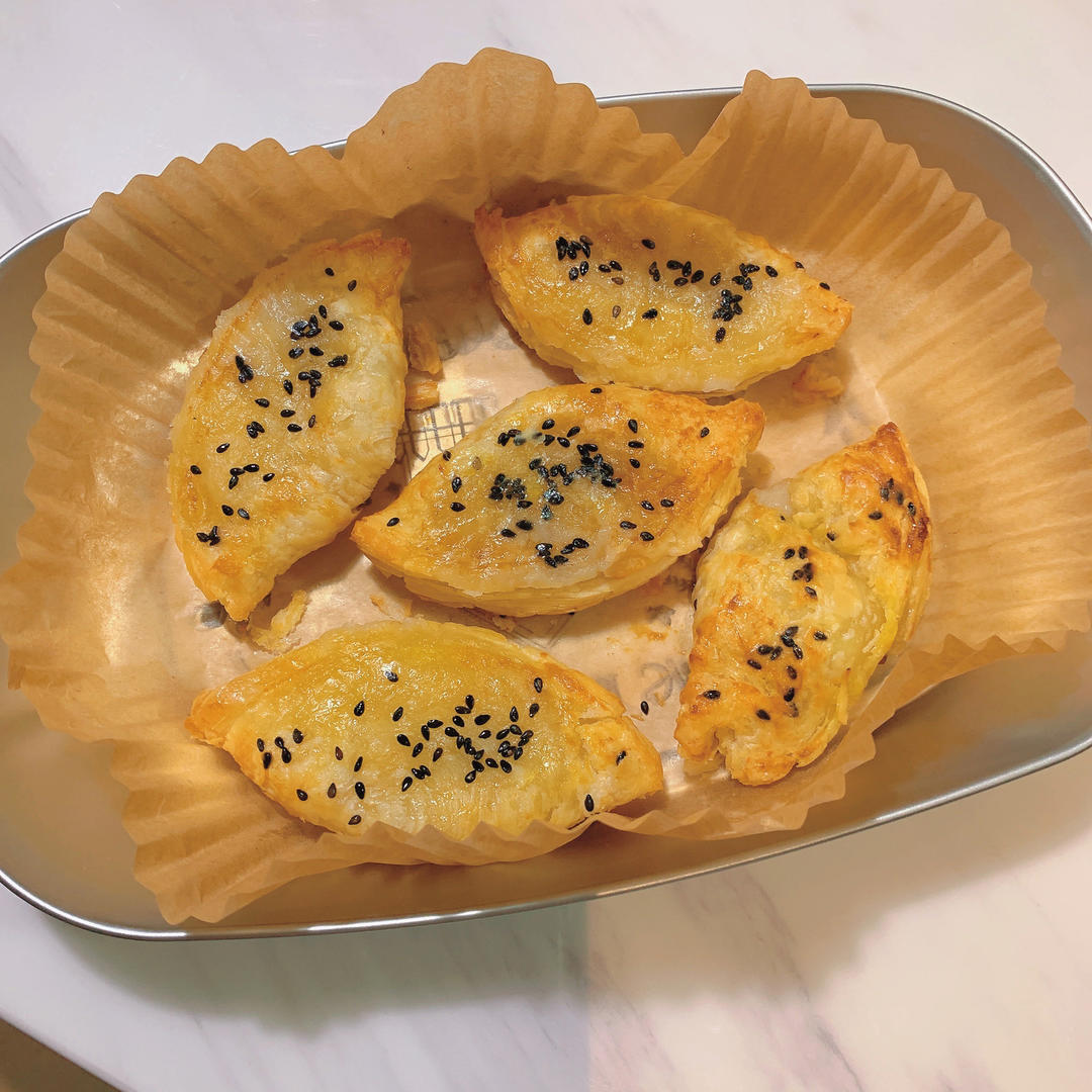 简易版蛋挞皮香蕉派