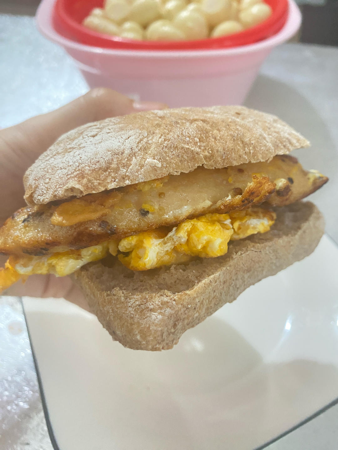 低脂饱腹｜这全麦恰巴塔面包好吃又易做！