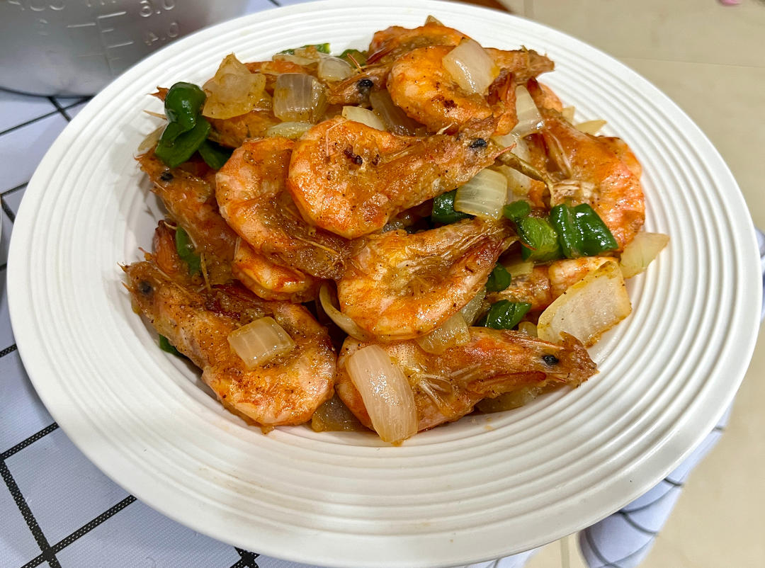 🔥好吃到连壳都舍不得吐的椒盐虾❗️