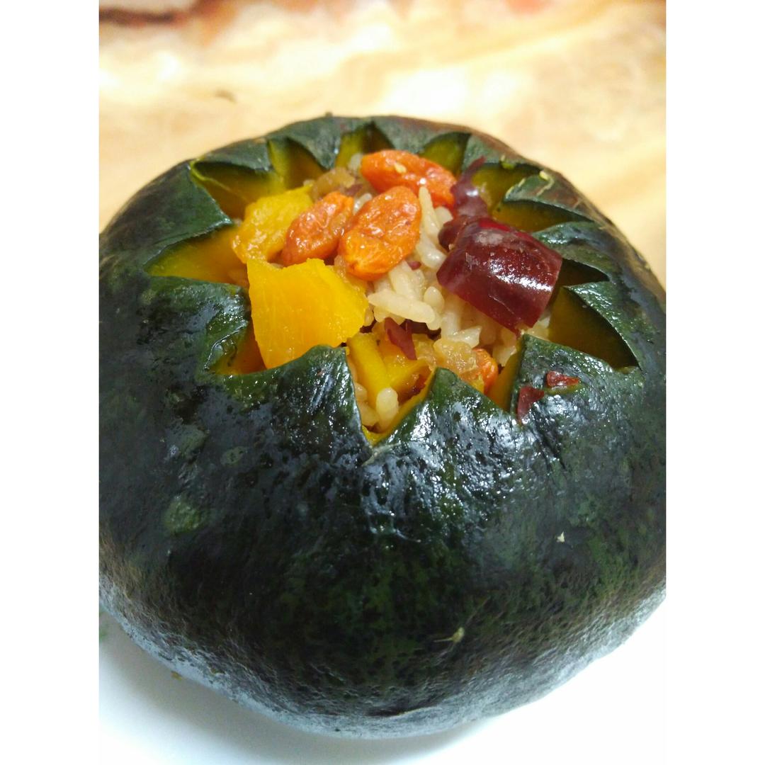 南瓜焖饭