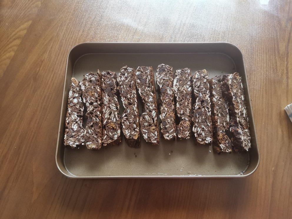 快手黑巧无花果燕麦棒【健康小食】