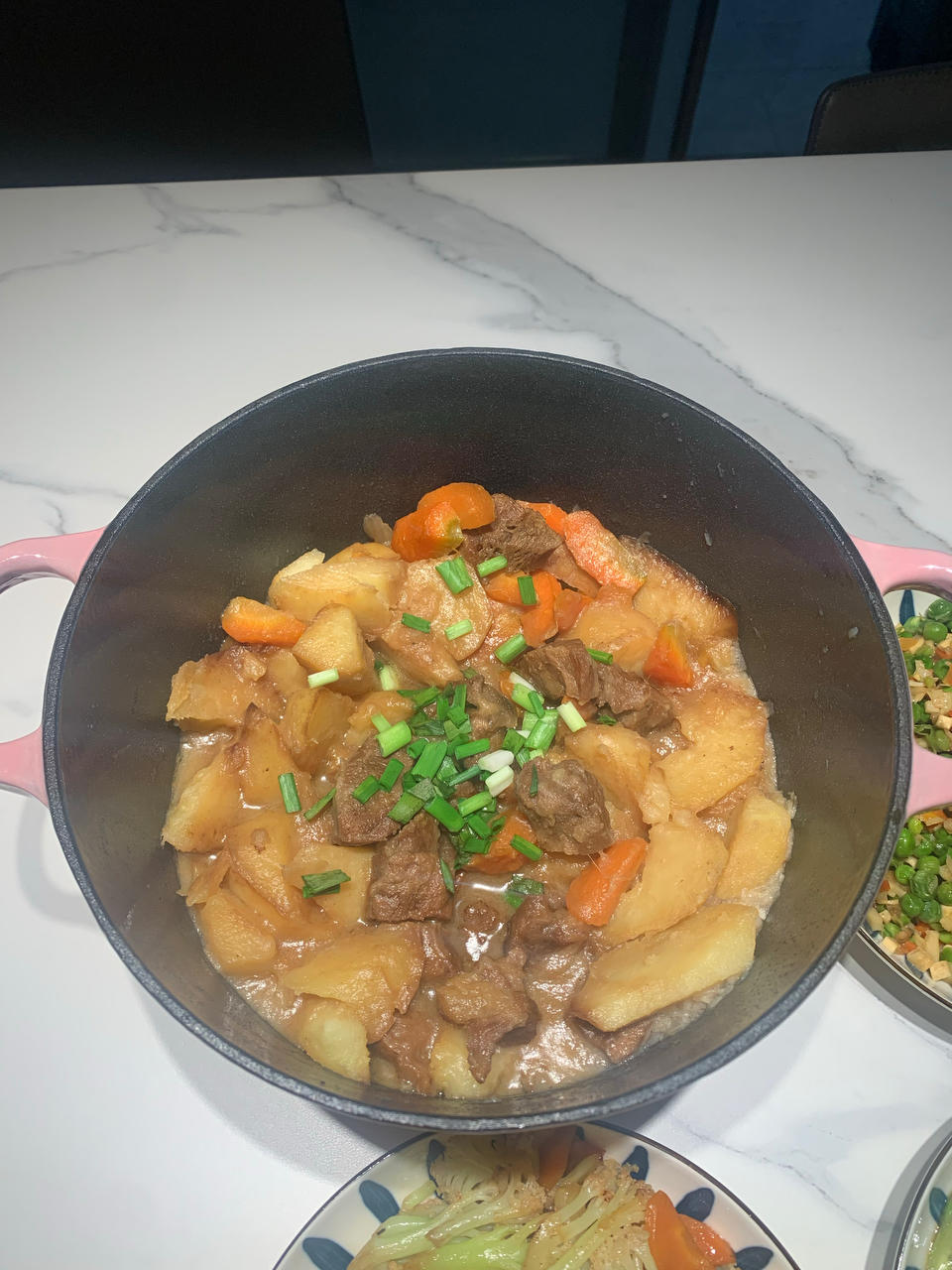 沙沙土豆胡萝卜炖牛肉