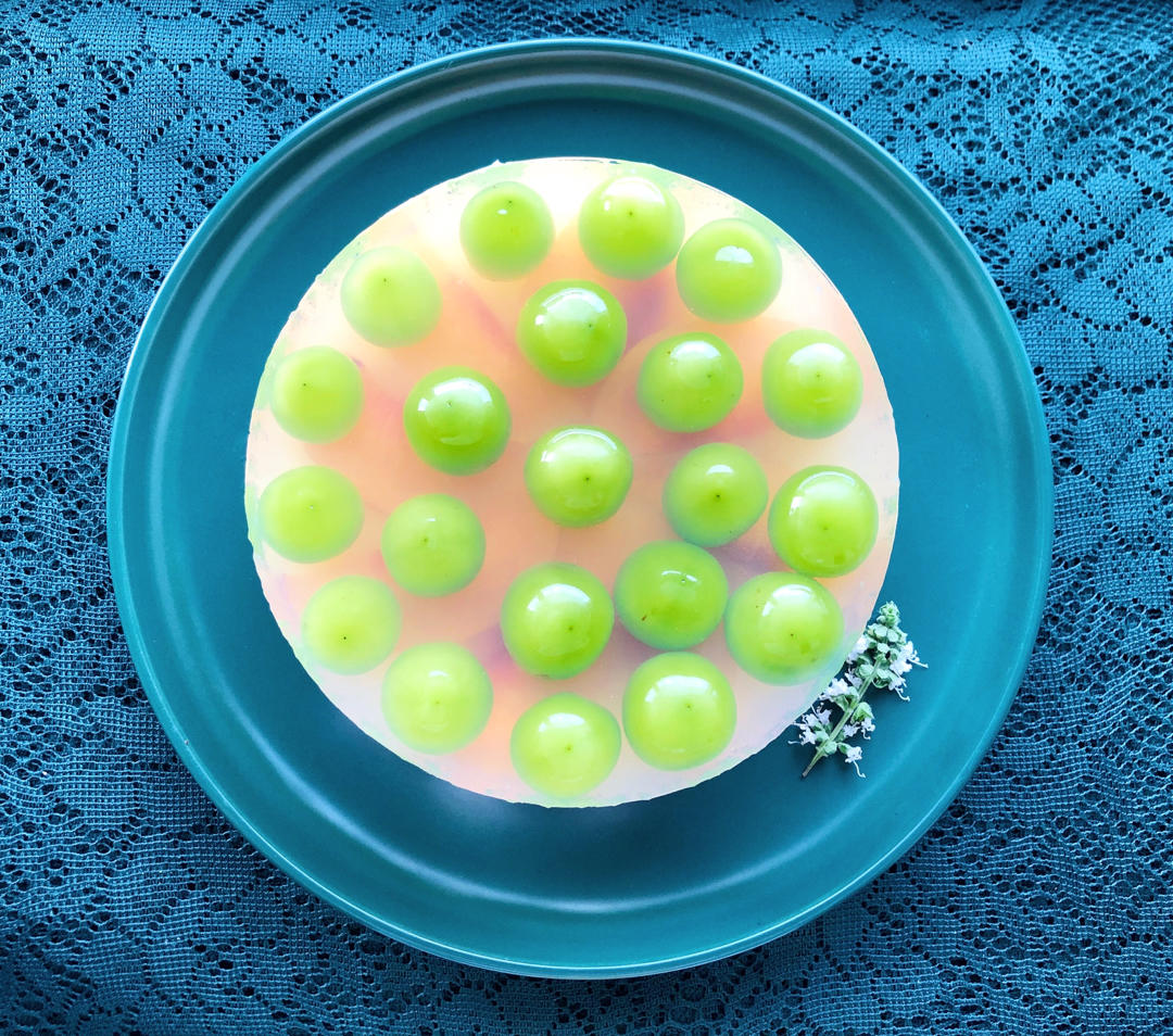 无糖无油晴王葡萄酸奶慕斯蛋糕