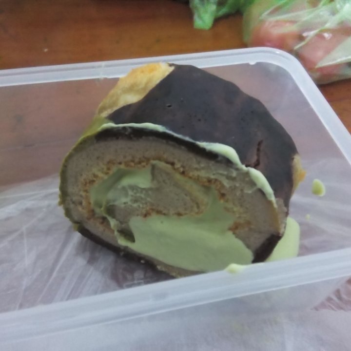 老公迷彩蛋糕卷-可可抹茶口味