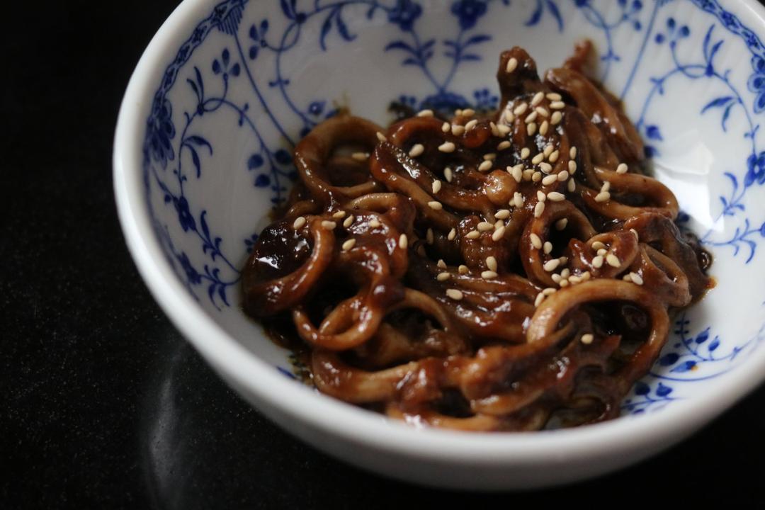 黑椒香辣鱿鱼须