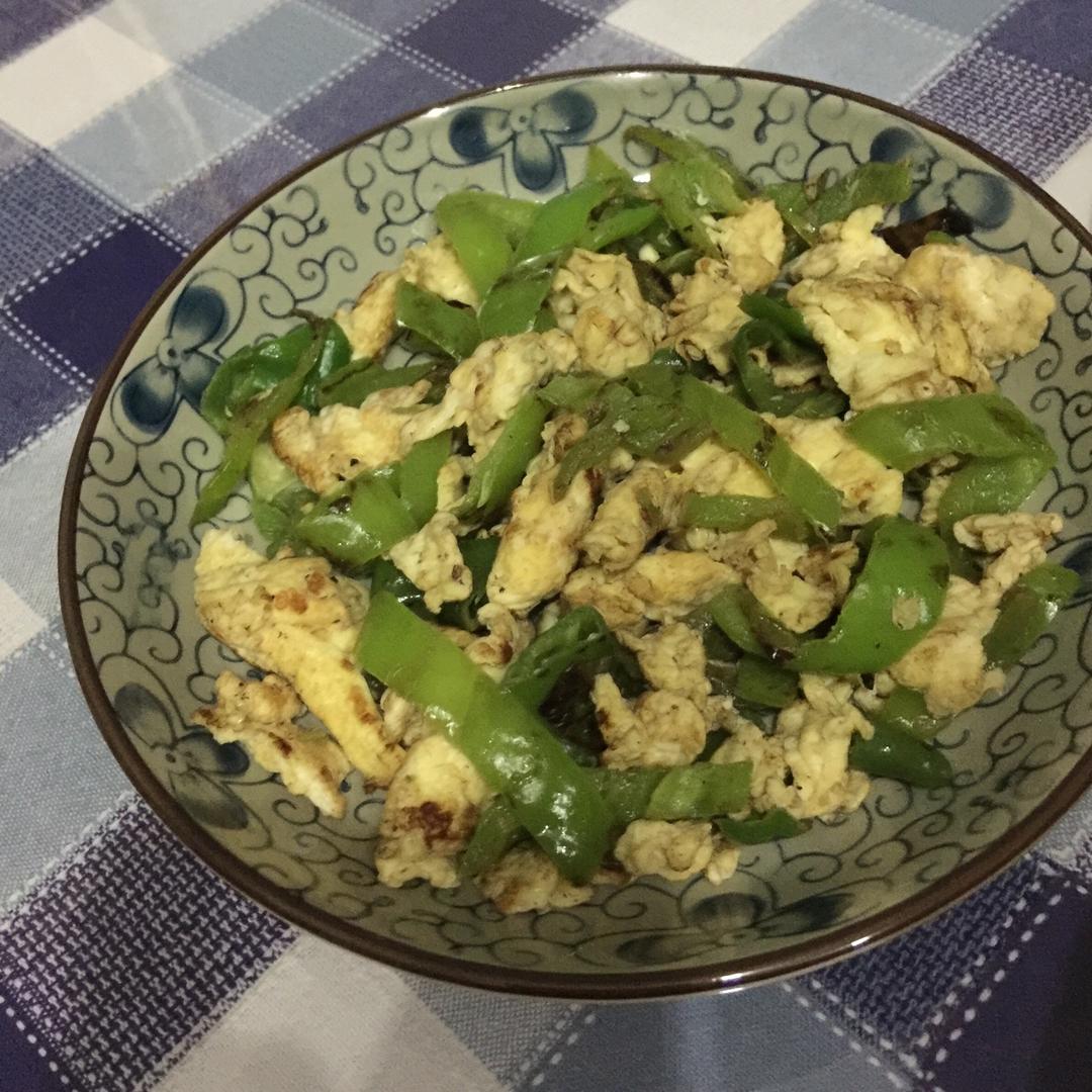 青椒炒蛋
