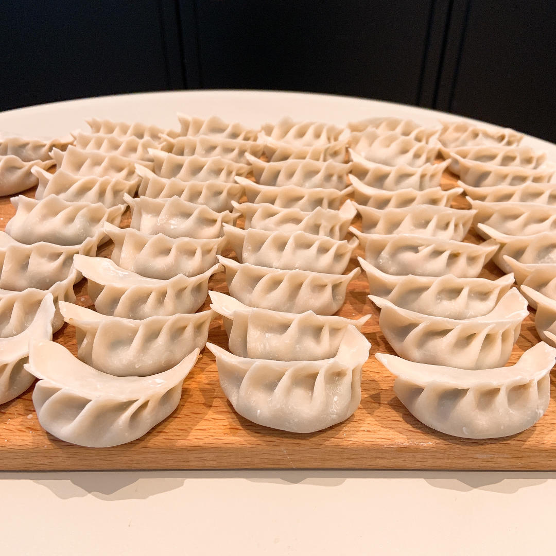 鲜掉眉毛的 三鲜水饺~