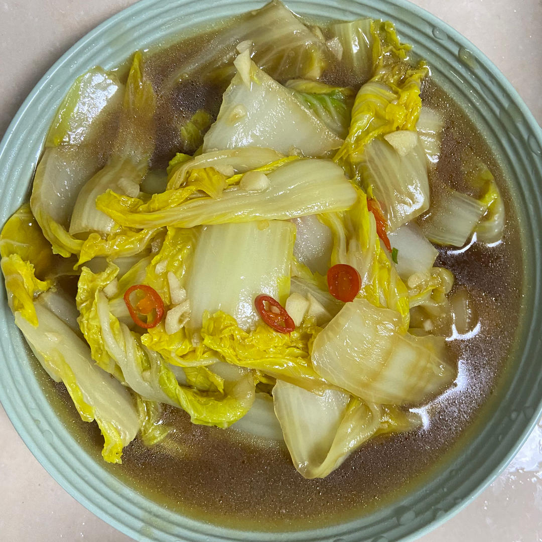 5分钟蒜蓉蚝油娃娃菜‼️健康低脂不长胖